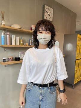 ナループロア ハチ(Nalu pu loa hachi) パーマが上手い美容室/ウェーブパーマ//レイヤーパーマ
