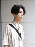 メンズカット サラッとハンサムショート 前下がり 担当熊倉