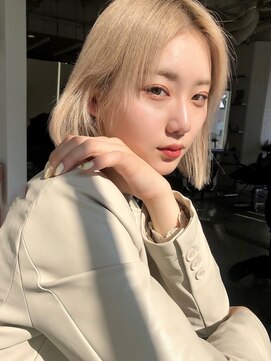 アフターニュース 新潟(afternews) ミルクティーベージュ/ダブルカラー/ケアブリーチ/髪質改善/駅南