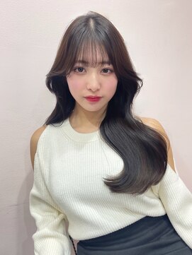 ボタン シブヤ(VOTAN SHIBUYA) 10代20代韓国内巻きくびれレイヤーロング 小山