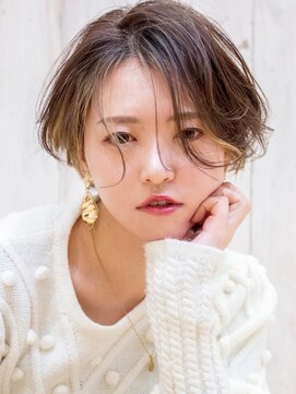 アルトス 浦和(ARTS) 切りっぱなしボブ/美髪/ピンクブラウン[ショートカット/浦和]