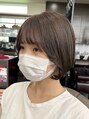 アールトゥーヘアー(art To Hair) いつもと違う韓国風ボブ☆カラーは爽やかなミントアッシュ♪