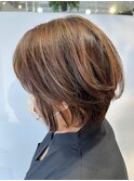 グラデーションボブ／ショートボブ／似合わせカット