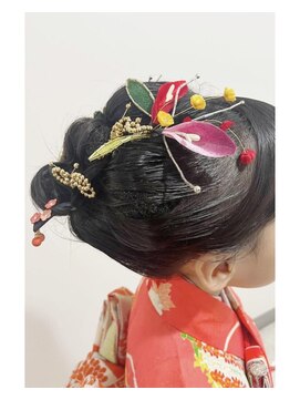セットサロン ココ 七五三*日本髪