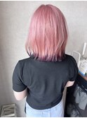 ペールピンク×エンドカラーバイオレット