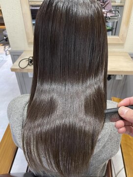 ライツ 富士店(ReiZ) 【ReiZ/富士】極艶髪質改善ダークグレージュ