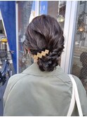 ヘアセット/ヘアアレンジ/ヘアメイク/ハーフアップ/前髪カット
