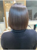髪質改善×艶ミニボブ
