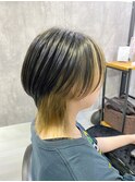マッシュウルフ×インナーベージュ