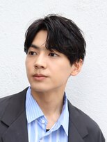 ネイビー(NAVY)&nbsp;デキる男のビジネスヘア ニュアンスパーマ