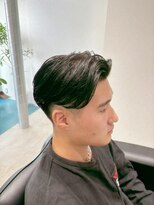 ルートラボ(Root.Lab)&nbsp;刈上げ×アップバング×センターパート