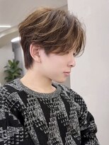 アイドットプラスサッポロ 札幌(i.+SAPPORO)&nbsp;色気のある大人の刈り上げセンターパート × ダークアッシュ