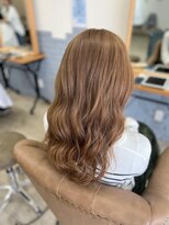 リープ(leap hair)&nbsp;ロング × グレージュ