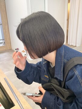 ミュラ(mulah) 大人かわいいぱつっとボブ＊似合わせカットミニボブ/明大前