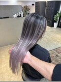 lavender balayage