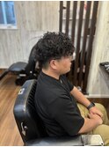 スパイラルパーマ
