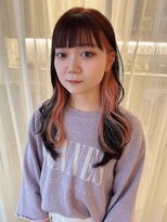 リプレイ(replay) レイヤーカット×イヤリングカラー