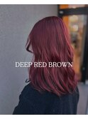 ブラウンレッドカラー
