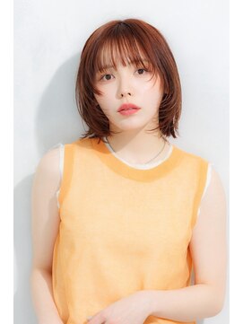 クロエ 新宿(Cloe) 暖色カラー×レイヤースタイル