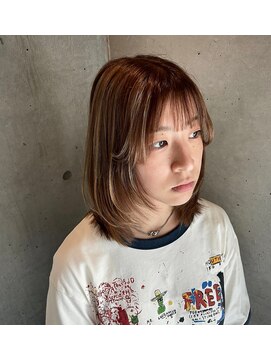 グラム(gram) beige×highlight
