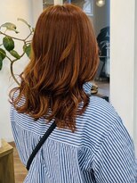 デコル(DecoL.) 髪質改善ケアで叶える暖色カラー