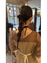 ヴィサージュヴィフ パワード バイ モンス(VISAGEVIF POWERED BY MONS)&nbsp;網おろしヘアアレンジ