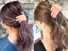 ラヴィエール(LAVIERE by R-EVOLUT)の雰囲気(旬なデザインカラー☆ハイライト、白髪ぼかし、ブリーチ◎ 柏)