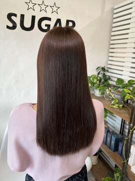 シュガー ミタケ(SUGAR mitake) 髪質改善トリートメント×ココアブラウン