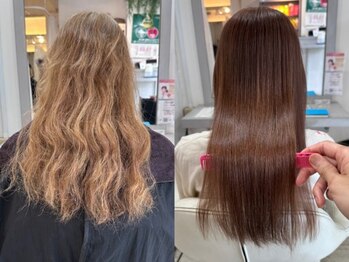 シゲ 自由が丘店(SHIGE)の写真/縮毛矯正で後悔したくない方必見！ダメージを抑えた施術で今までにないストレートを実感してみてください♪