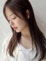 ミンクスリッカ 表参道(MINX RICCa) 【MINX RICCa-ミンクスリッカ-】小顔ワンカールロングストレート