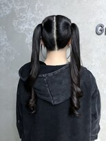 コトナ(kotona)&nbsp;【ツインテールヘアアレンジ】ヘアセットシニヨンカチモリ渋谷