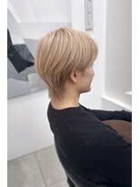 ガリカ 大名(Gallica) <ゲスト>リタッチブリーチでベースを整えてホワイトベージュ