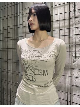ウム(UMM) ぱつっとbob