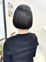 エブリ(evri)&nbsp;ボブ　ワンカールボブ　髪質改善　縮毛矯正　前髪　前髪カット