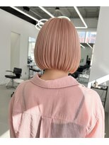 VIM hair 西原店【ヴィム ヘアー】【10月中旬 OPEN(予定)】 トレンドスタイル♪ショートボブ×透明感ブリーチカラー◎
