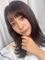 ルッソカルム(Lusso calme)&nbsp;ココアブラウン/レイヤーカット/30代/40代/50代