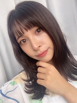 ルッソカルム(Lusso calme) ココアブラウン/レイヤーカット/30代/40代/50代