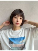 【Unami】 大人可愛いボブヘア工藤由佳
