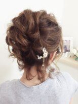 ヘアーセットサロン ピンキー(Hairset Salon Pinky) Pinky☆ふんわりアップアレンジ