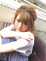 【AnFyeforprco】波ウェーブのハーフおだんごアレンジ♪