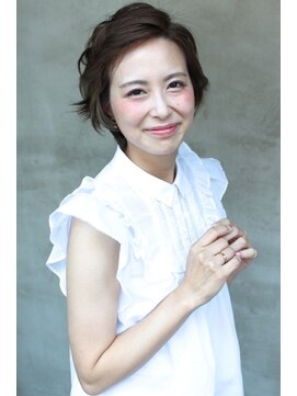 爽やかショートアレンジ L005384244 ドレス ヘアーアンドメイク Dress Hair Make のヘアカタログ ホットペッパービューティー