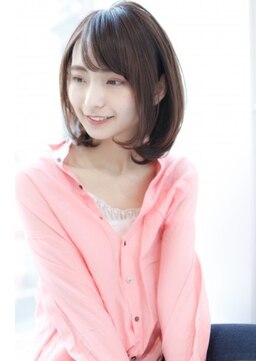 ネオリーブ クーロ(Neolive curro) 結べる長さの鎖骨上のワンカールミディアム★