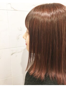 レイドバック(LAID BACK) 【代官山 LAID BACK】チェリーレッドでツヤカラー☆