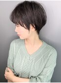 【morio池袋】可愛くて色気のある小顔ショート♪