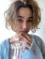 ガレージ バイ グリーン 原宿 表参道(Garage by green)&nbsp;【loki】ダブルカラー×外ハネボブ