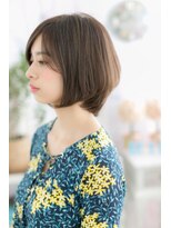 ミック ヘアアンドビューティー 大山店(miq  Hair&Beauty)&nbsp;前下がりフォルム…好感ナチュラルボブb