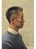 ソフトモヒカンショート　フェード　田町　理容室