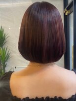 ポケット(pocket)&nbsp;【pink  hair**】ハイライトbob