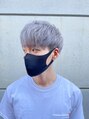 タイドヘア 茨木店(TIDE HAIR) men's silver