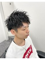 ベロ(Belo)&nbsp;束感ショート×ツイストパーマ